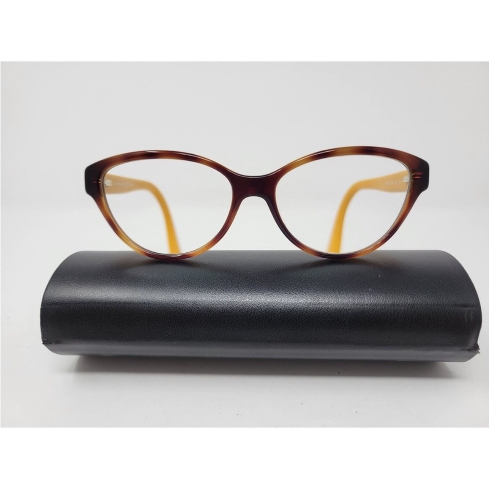 Fendi Women's Eyeglasses F1035 Tortoise/Orange Cat Eye Frame Italy 53□15 135